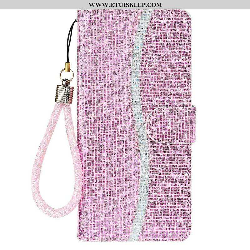 Etui Folio do Poco M5s Cekiny S Design